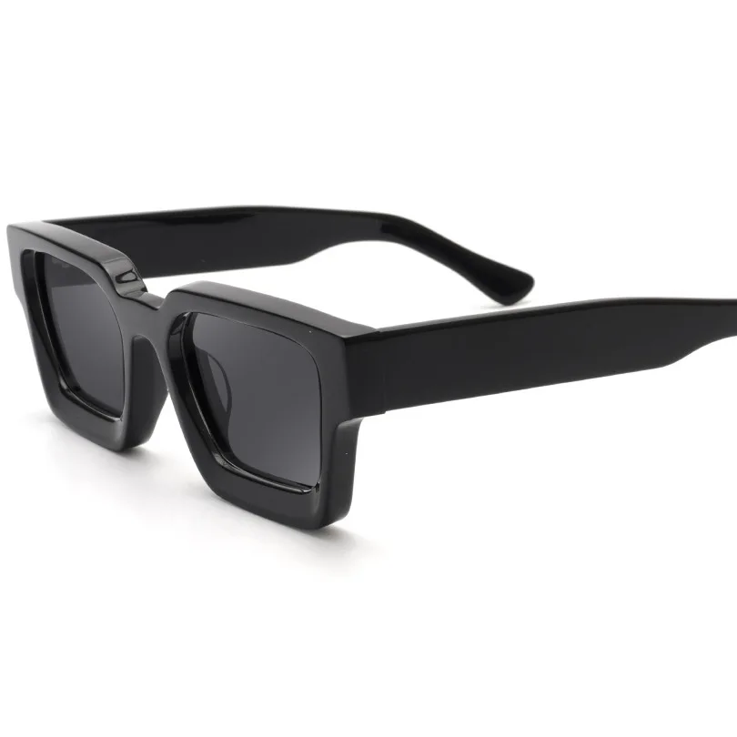 Shenzhen factory wholesale men polarized acetate sunglasses custom logo back eyeglasses frame  de sol para hombre mujer 2024