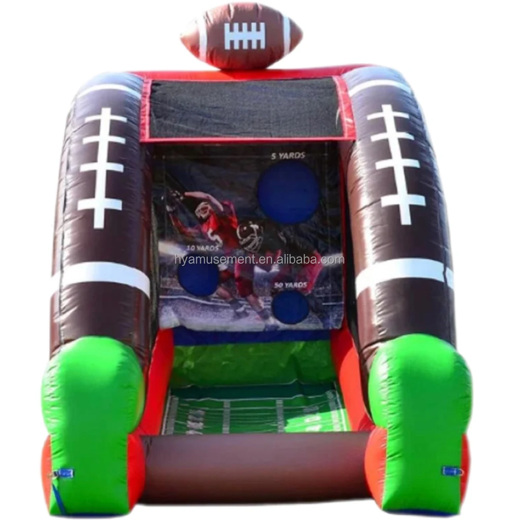 high rating inflatable soccer game inflatable basketball shooting game for sale