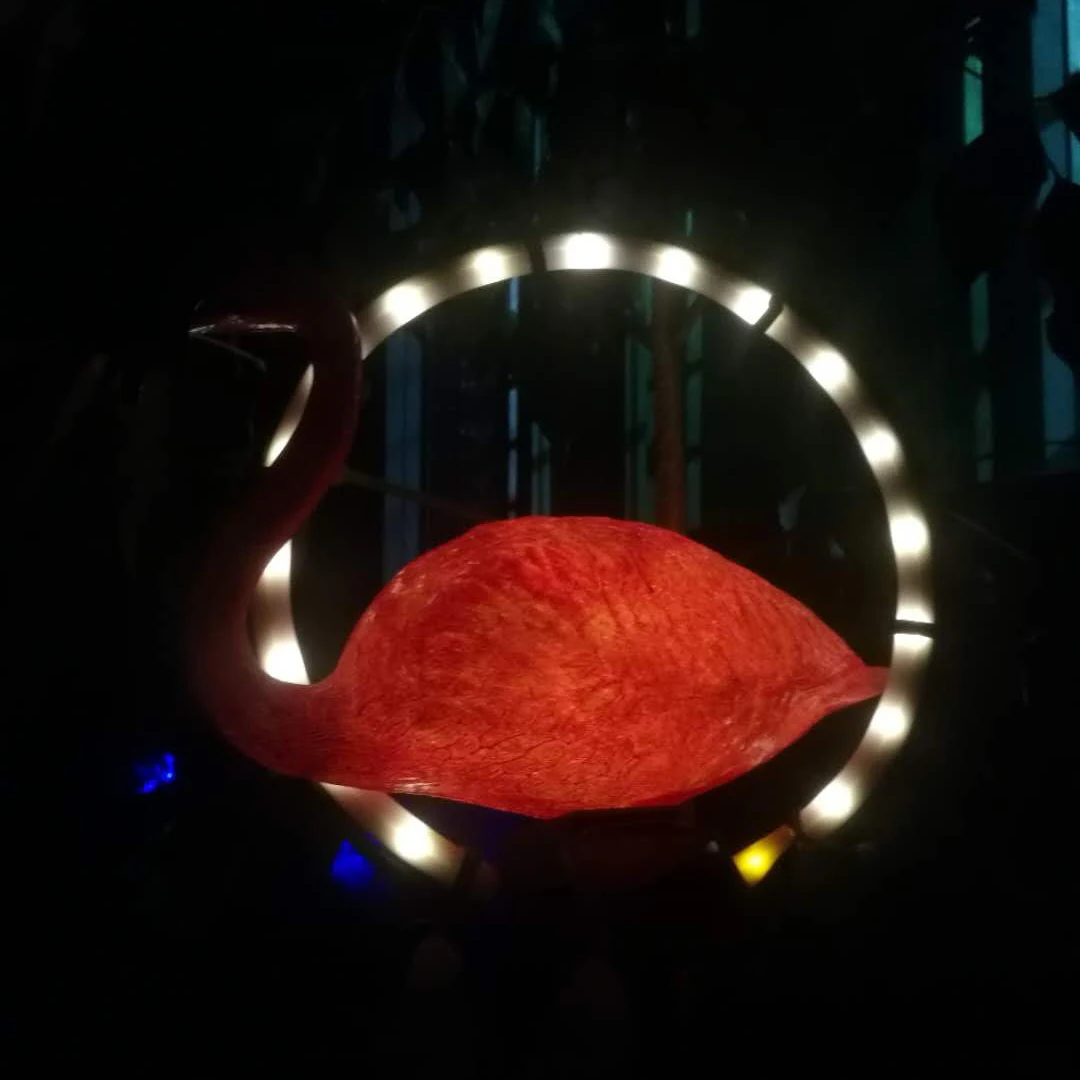 Solar Garden Light Outdoor Parrot LED Owl LED Fairy Light Lawn Lamp Garden Decor Landscape Night Waterproof Animal Shape Lamp