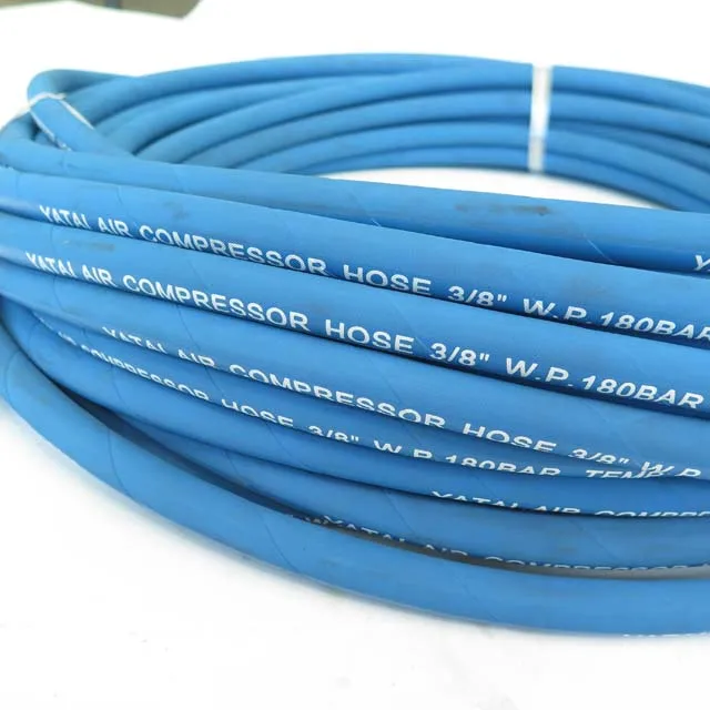 Плетеный резиновый гибкий шланг для воздушного компрессора с хлопковой нитью