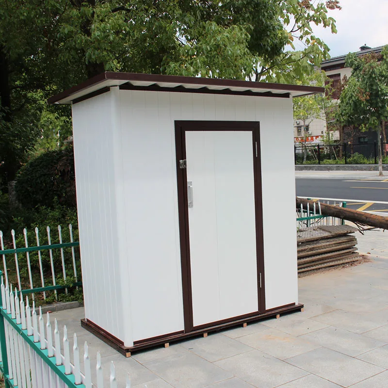 KINYING DIY Garden Tool Sheds & Storage Resin Gartenhaus Plastic Horizontal Storage Shed