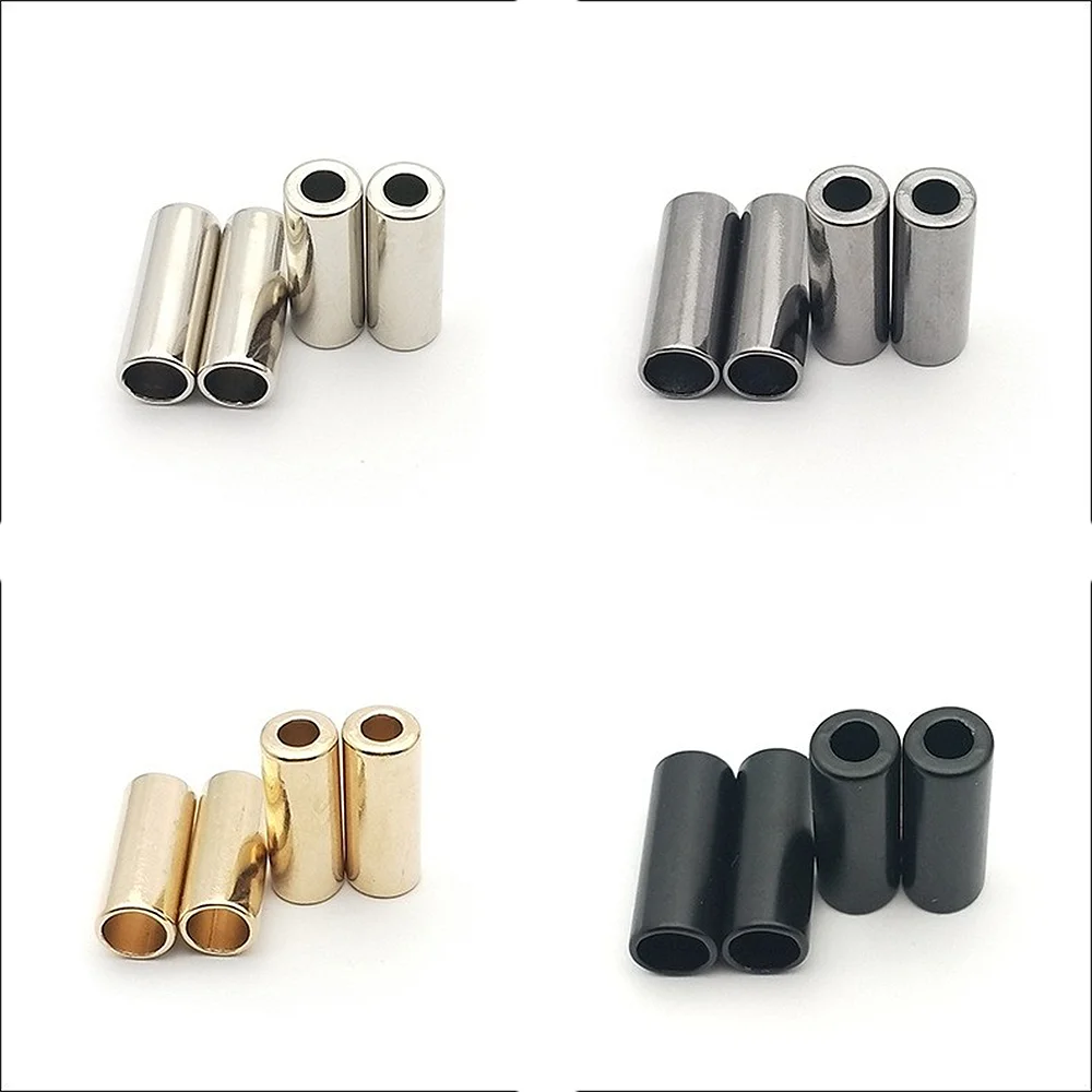 High quality garment accessories zinc alloy cord stopper metal drawstring cord end for Swimwear