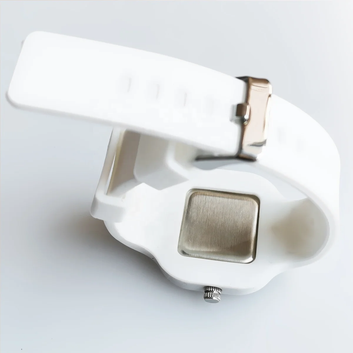 Own logo printed Silicone Medical 24 hours military time big numbers white nurse watches with seconds hands watches no minimum