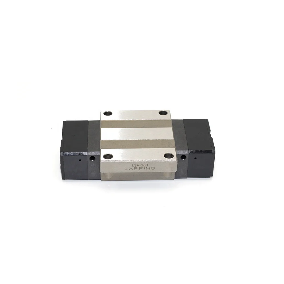 
LSA 20 AQZ Heat Treated Steel 20mm Guide Rail And Carriage 
