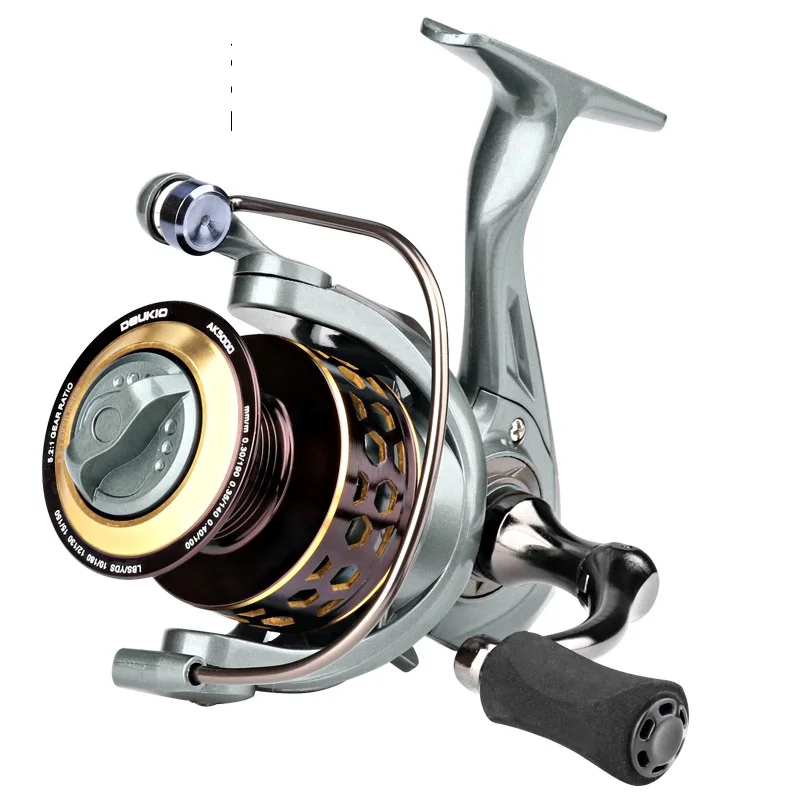 DEUKIO 2022 new AK2000-7000 spinning reels saltwater fishing tackle metal fishing reels
