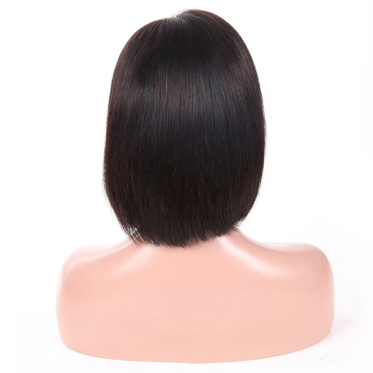 
Wholesale Short Bob Cut Lace Front Wig 100% Virgin Human Hair Lace Wig 8 10 12 14 Inch 
