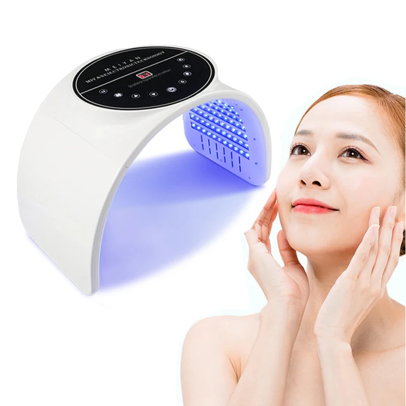 2021 On Sale Home Use Beauty Equipment Led Facial Mask 7 Colors Light Facial Masks Skincare Therapy Led Face Mask Beauty