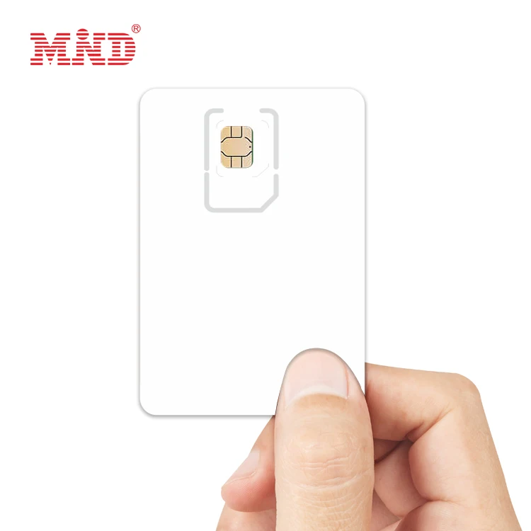 4G Network M2M International Smart SIM Cards THC80F480A Chip Contact to Worldwide IC Card