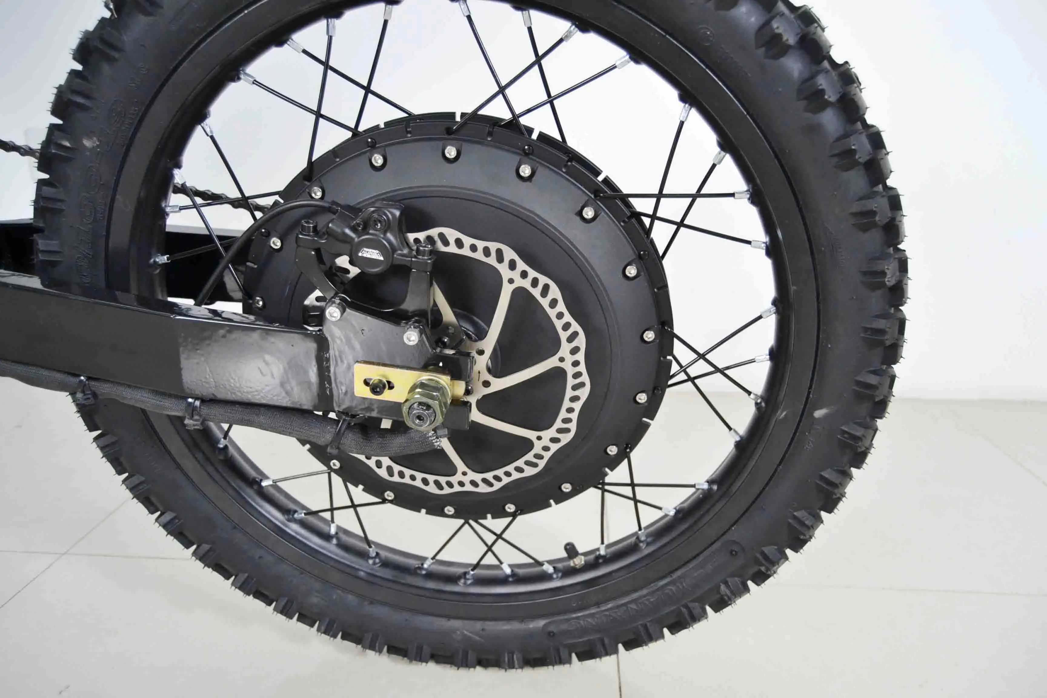 Электрический внедорожный мотоцикл Enduro 19 дюймов 8000 Вт 72 в высокая скорость 126