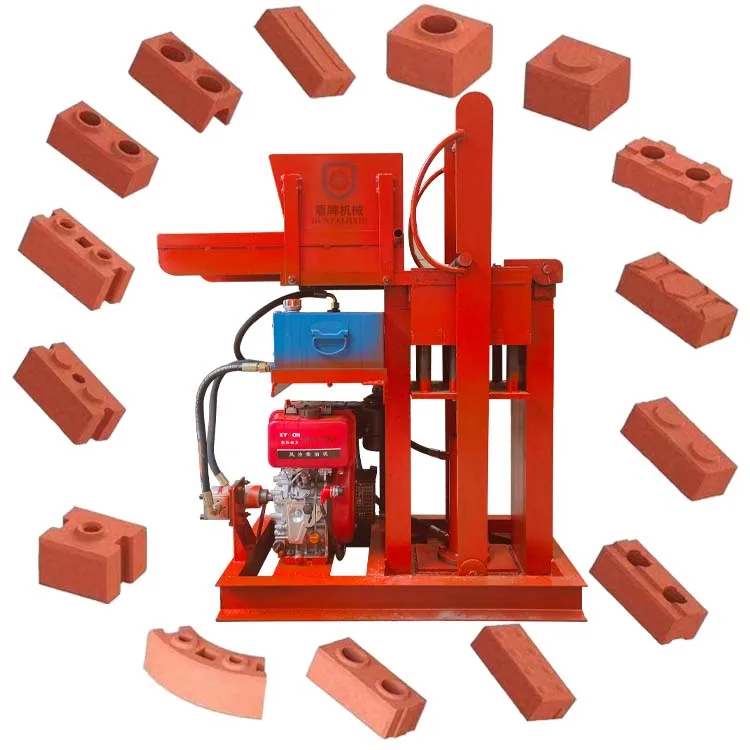 Clay Brick Block Making Machine Diesel Brick Making Machine Hollow Brick Machinery