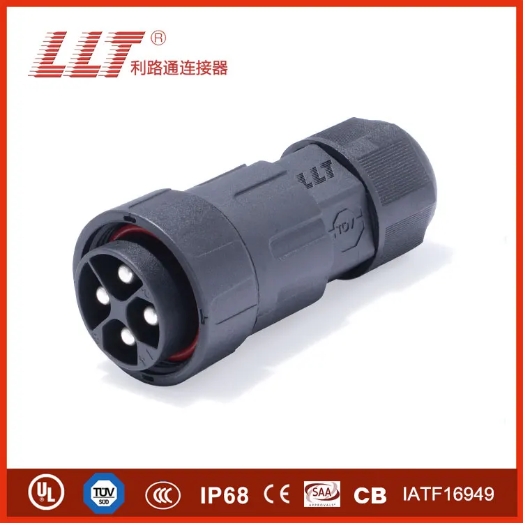 automotive connector 4pin M29 llt circular  ip68 waterproof 2 3 5 6 8 36pin panel connector