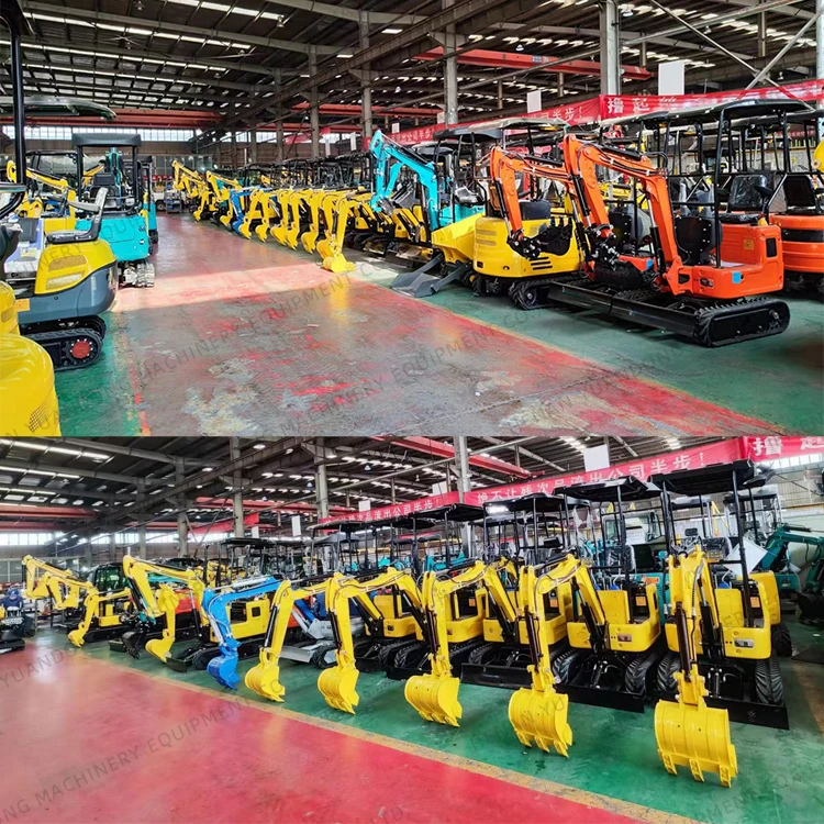 Free Shipping 1 Ton 2 Ton  Mini Excavator Epa Engine 3.5 Ton Crawler Micro Digger Hydraulic Farm Small Excavator For Sale