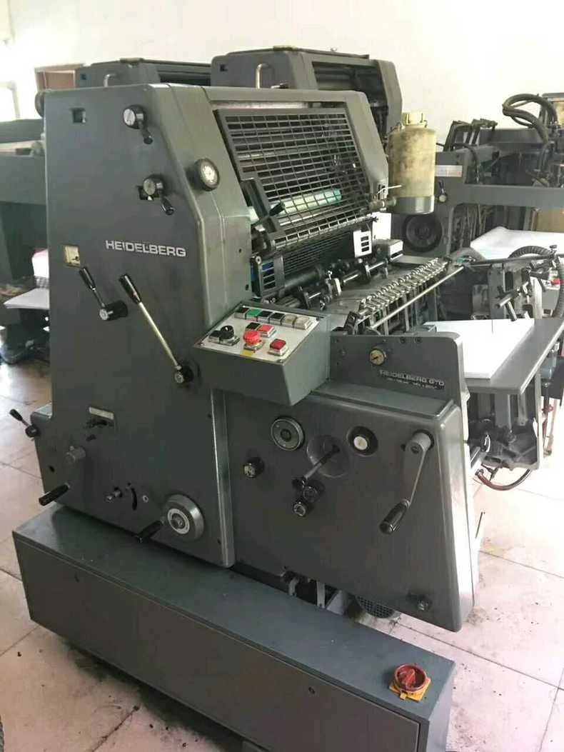 GTO one1 Colour GTO52 one color GTO 46 offset printer made in Germany