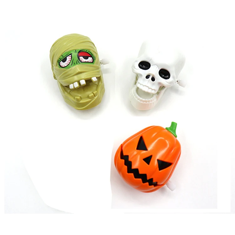 Детские игрушки на Хэллоуин, заводные игрушки, заводные вращающиеся глаза, прыгающий призрак, игрушка