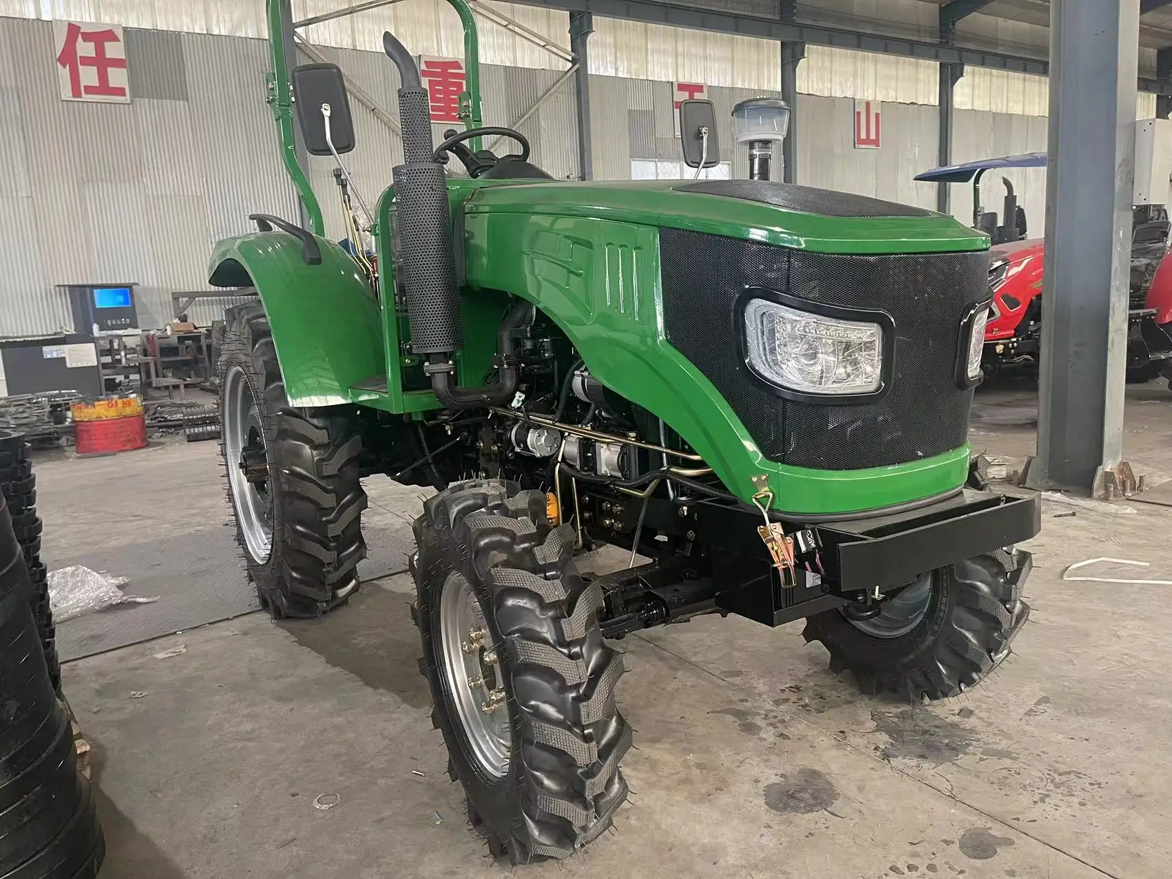 Фабрика продает дешевые 50HP 60hp 70hp 80HP мини садовый трактор 4X4wd сельскохозяйственная техника сельскохозяйственный