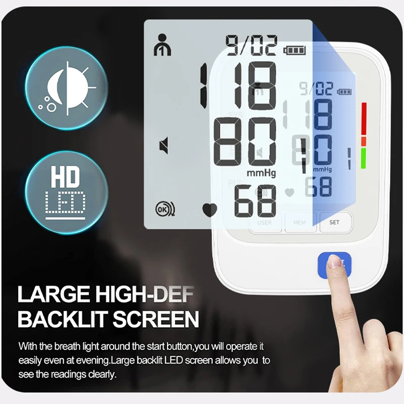 Finicare RPM Cellular Blood Pressure Monitor Automatic Digital BP Machine Bp Device