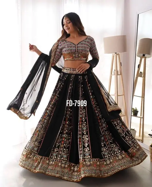 Hot Selling Designer Bridal Lehnga Choli for Wedding Party Wear Lahnga Choli India 2023 Design Buy From Indian Manufacturer