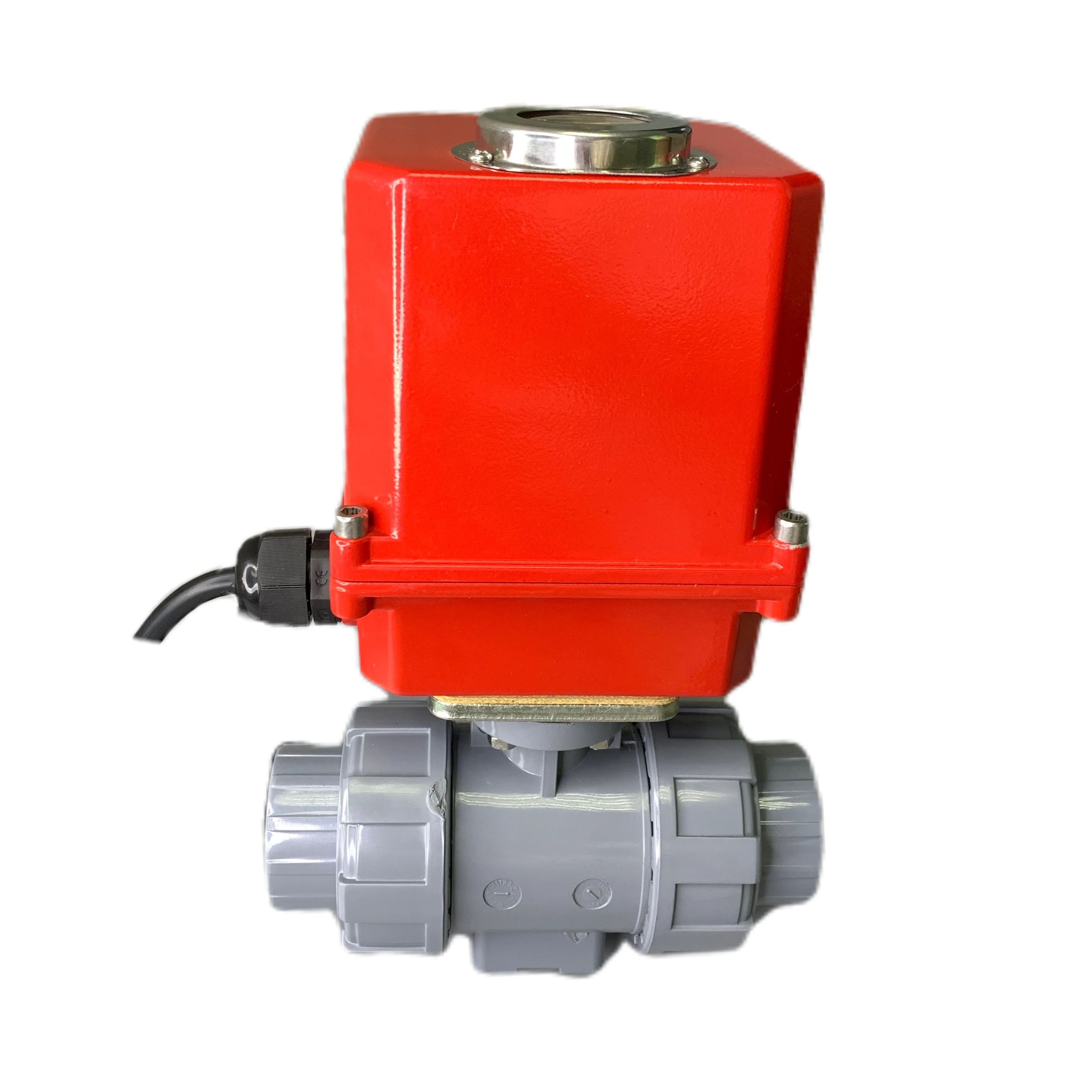 Toyi Proportional Control Valve Electric Ball Valve 1 Second Open/Close UPVC Brass Stainless Steel Water Media OEM Customization