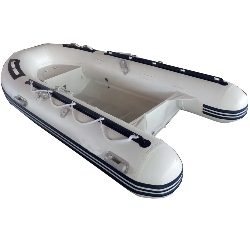 wholesale latest popular design rib inflatable rigid fishing boat with pvc or hypalon tube