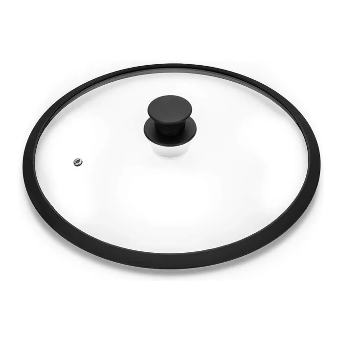 Silicone lid cookware glass lids for soup & stock pots