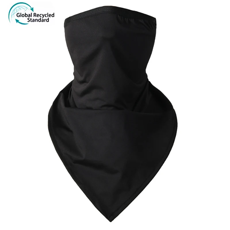 Custom Logo lycra milk silk upf 50 outdoor cycling climbing sport bandana face and neck gaiter snood tube bandana