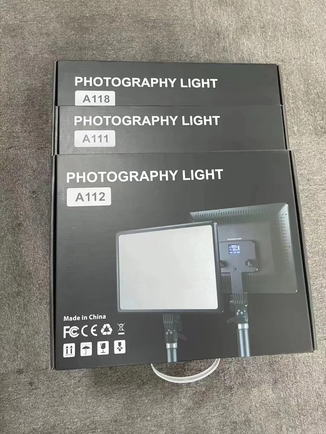 wholesale A111 14inch 36CM Portable Flat-panel Fill Light 3000K-6000K Video LED Light for Phone Camera Shooting Studio