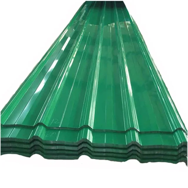 galvanized metal roofing sheet PPGI Customized Corrugated Prepainted zinc roof sheet