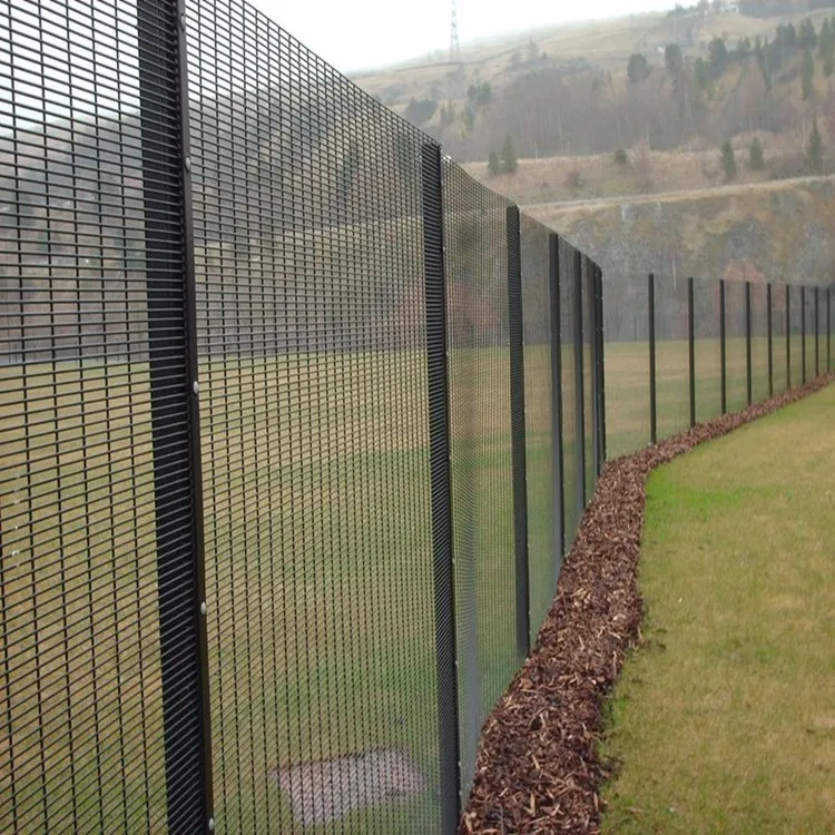 Lowest Price Durable Green Powder Coated High Security Anti-climb Anti-rust 358 Security Perimeter Fence