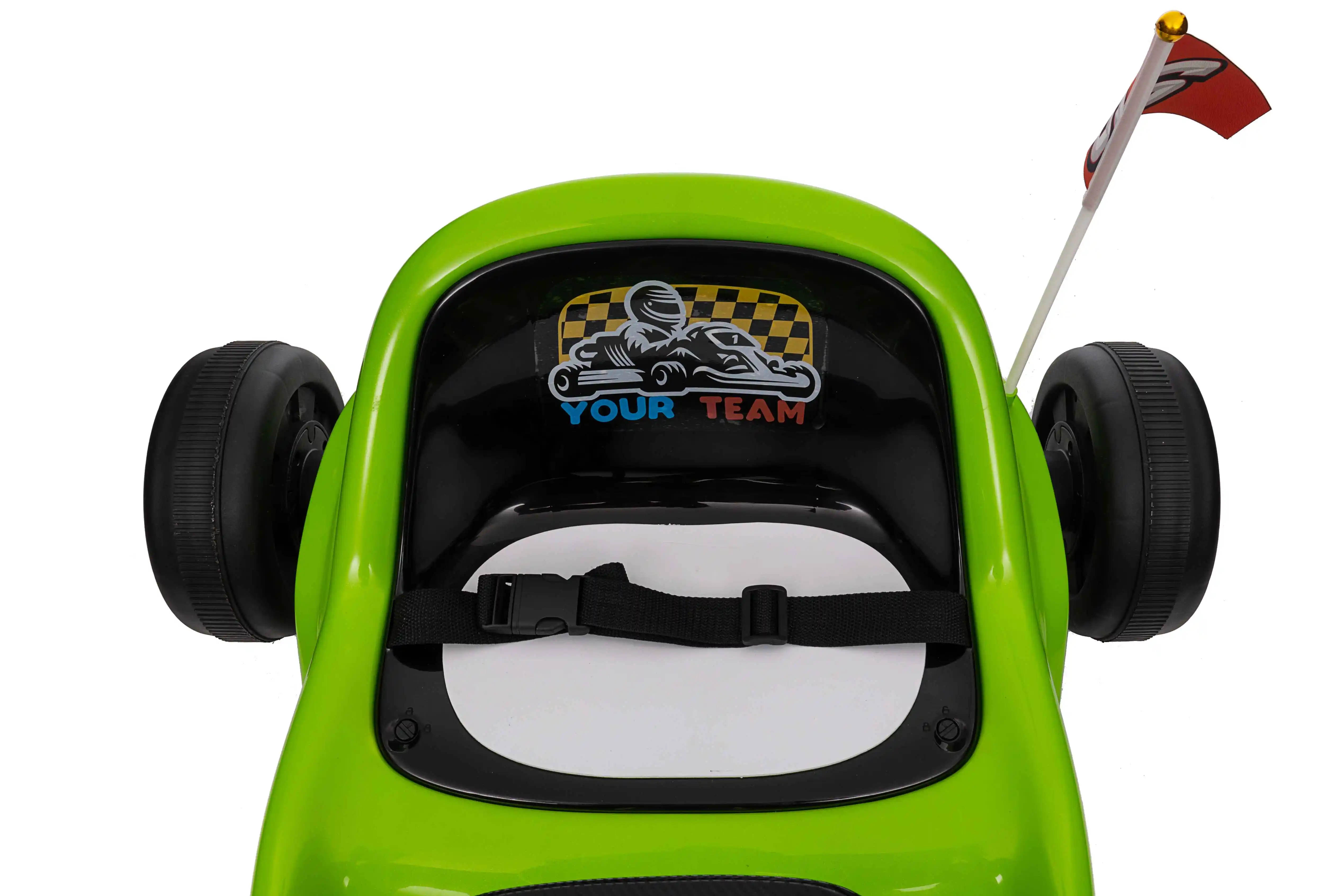 New Popular 12V Electric Drift Go Kart 6-12 Years Old Kids Ride on Toy Car Go Karting Electric for Children With Cool Light