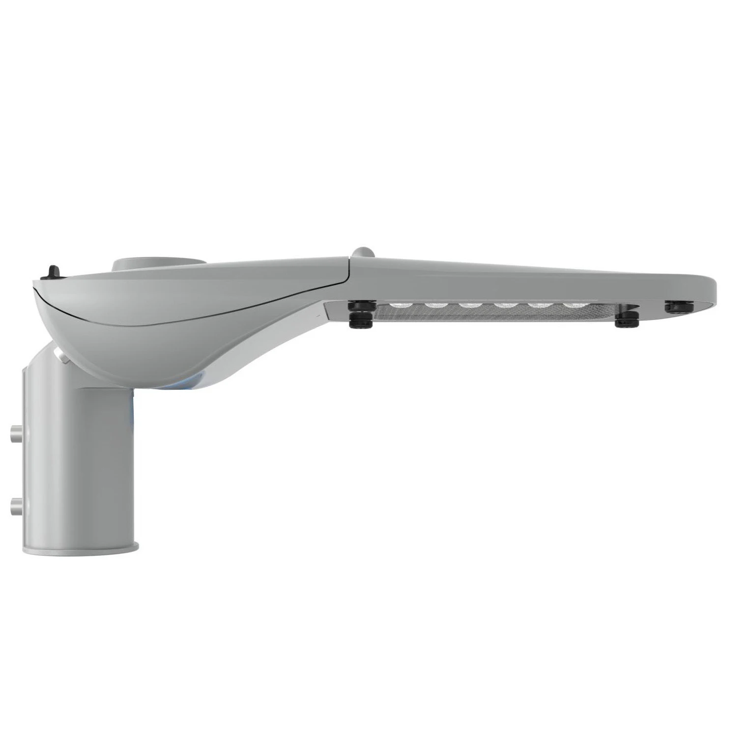 10KV IP65 15000lm 100w Rotatable Slim LED Shoebox Street Light Easy Simple Outdoor 6 Optional Mounting Ways ROHS Certified