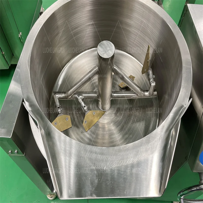 Новый дизайн электрический аппарат для смешивания сахара машина варки конфет плавления шоколада 50 л