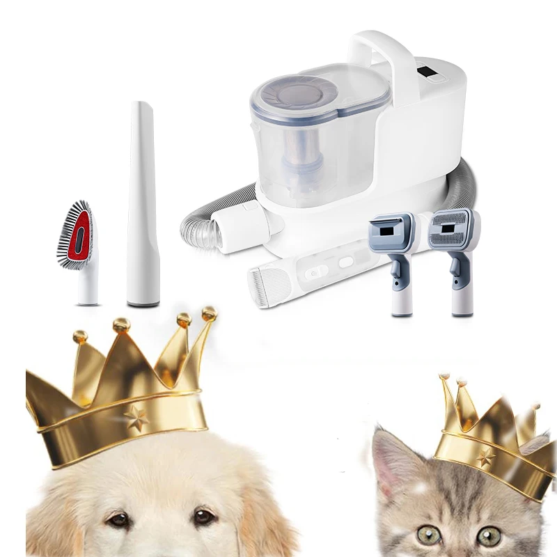 Professional Pet Clipper Grooming Dog Cat Hair Removing Vacuum Cleaner