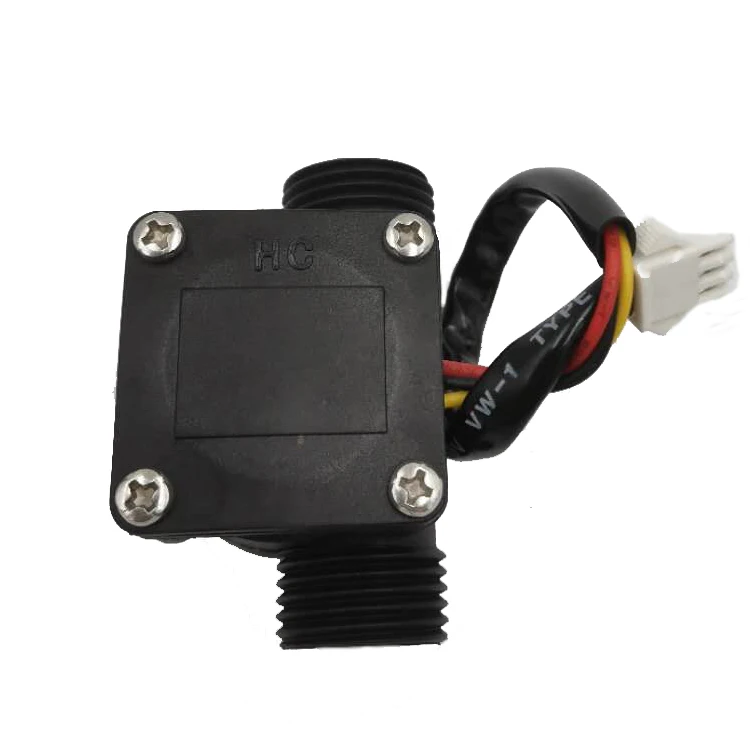 Wall Mounted Furnace Thermostatic Flowmeter Water Flow Switch Signal Three Wire Water Flow Sensors