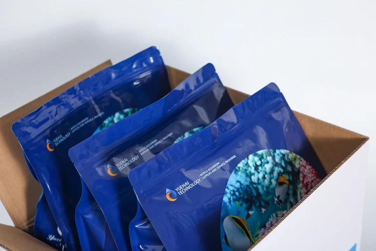 High-Purity Instant Reef Salt for Aquariums Custom Volume PET Material Cost-Effective Fish Tank Accessories Box Packing Farms