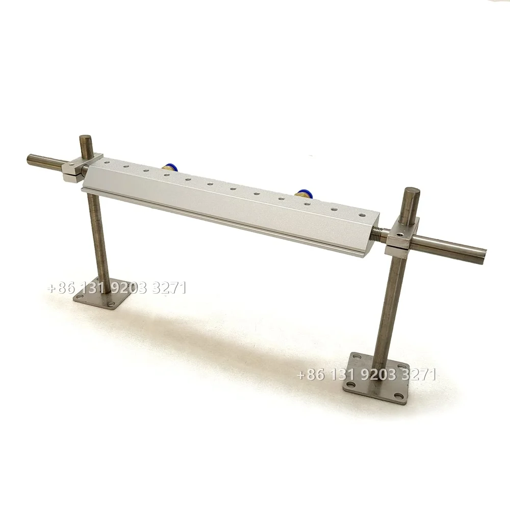 Aluminum Alloy Air Knife Fixed Bracket Wind Knife Base Rotation Adjustment Angle Buckle Compressed Air Blowing Nozzle Bracket