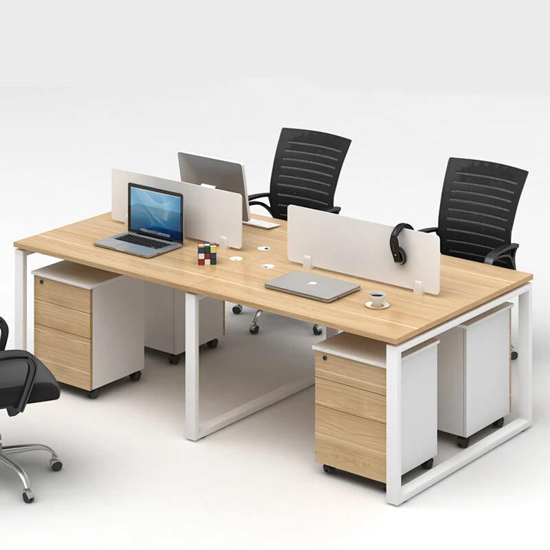  Modern PC Laptop Table executive Office Desk with cabinet single computer desk for office