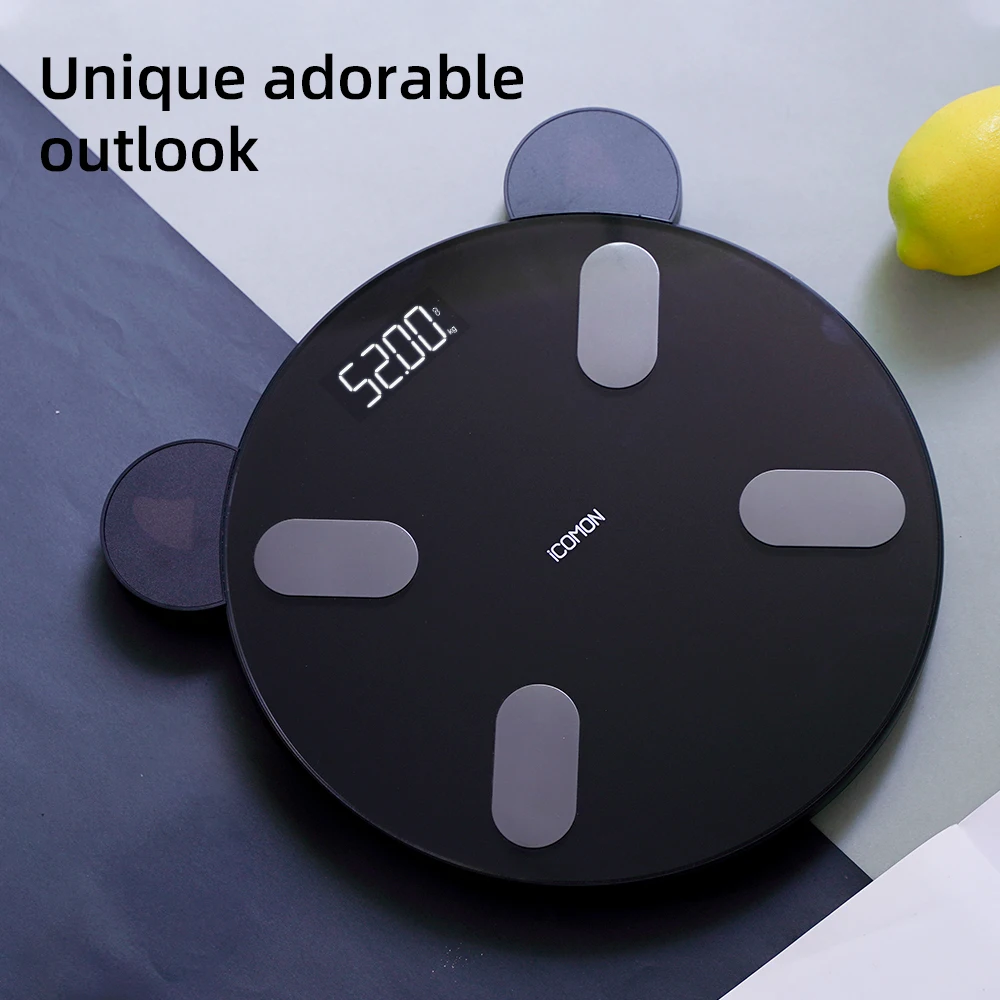 Little Devil 180kg 400lbs Digital Smart Health Care Electronic Body Weight Fat Composition Weighing Bathroom Scale