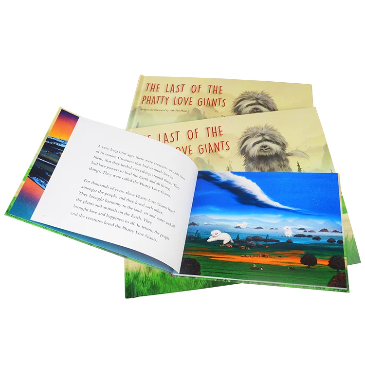 OEM factory custom competitive price hardcover children english story  books Printing Services