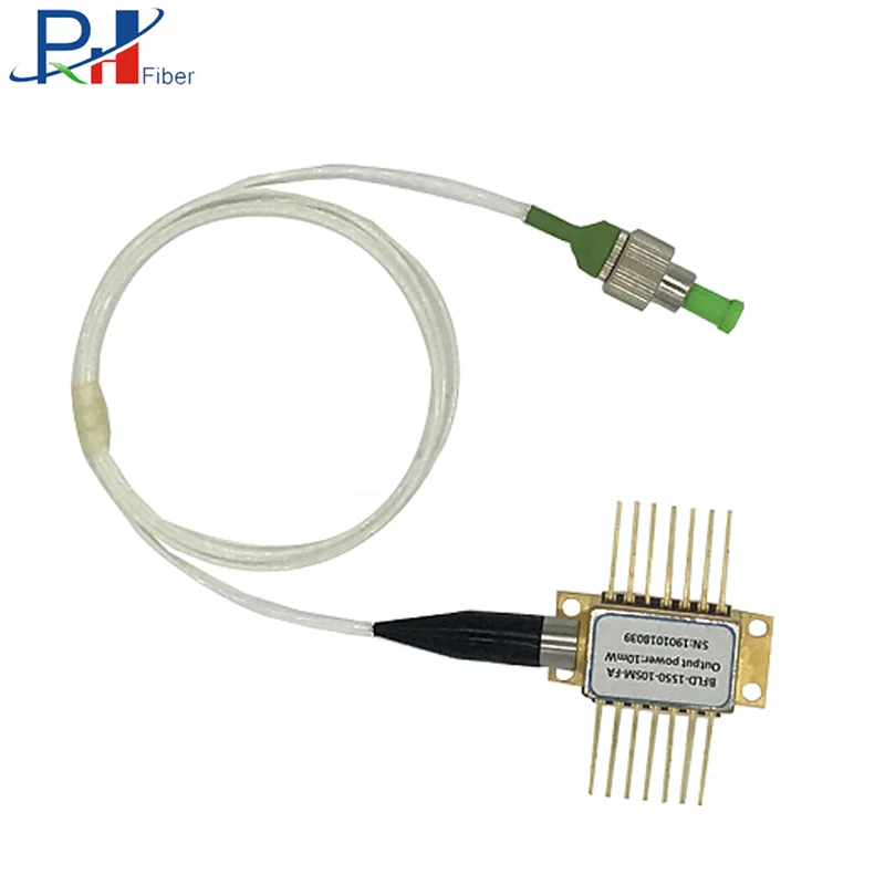 High Performance 14PIN 10mW~50mW 1550nm Butterfly Package CWDM DFB Laser for CATV Systems