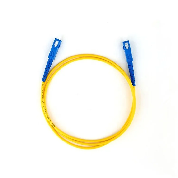  Ftth manufacture sc-sc Simplex желтый Внутренний оптический кабель 3 метра