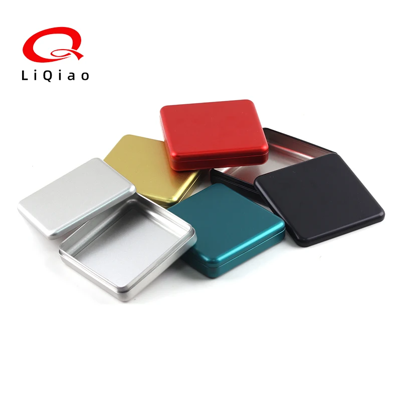 Customized Tin Box Eye Moisturizing Patch Wholesales Custom Printed Rectangular Metal Tin Box