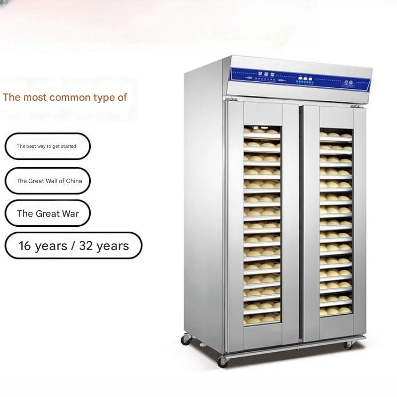 Commercial Baking Bread Proofing Cabinets Large Capacity 6-32 Tray Proofing Boxes Electric Dough Proofing Boxes