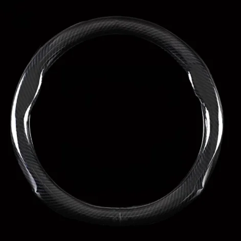 Carbon Fiber Leather Car Steering Wheel Cover For Mercedes Benz W204 W205 W210 W211 W212 W203 W176 CLA GLA SLC Auto Accessories