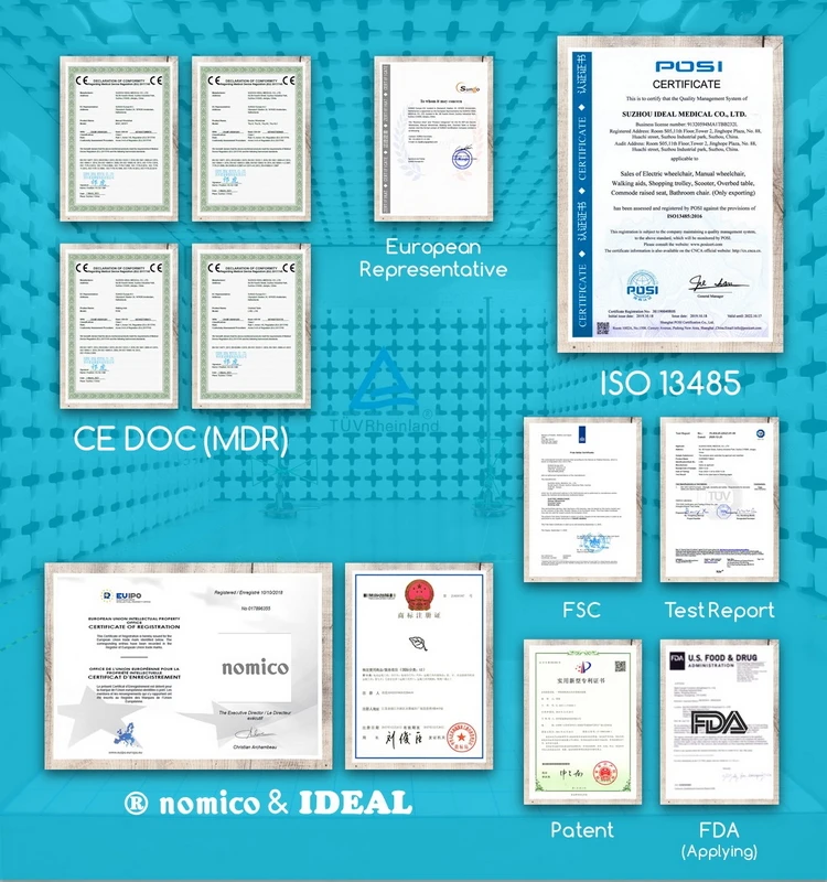 Chine factory directly supply convenient standing wheelchair power electric