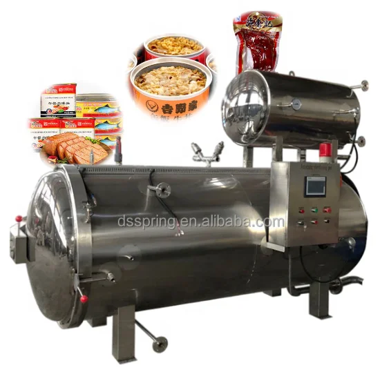 retort machine for meat and sausage/canned meat autoclave machine