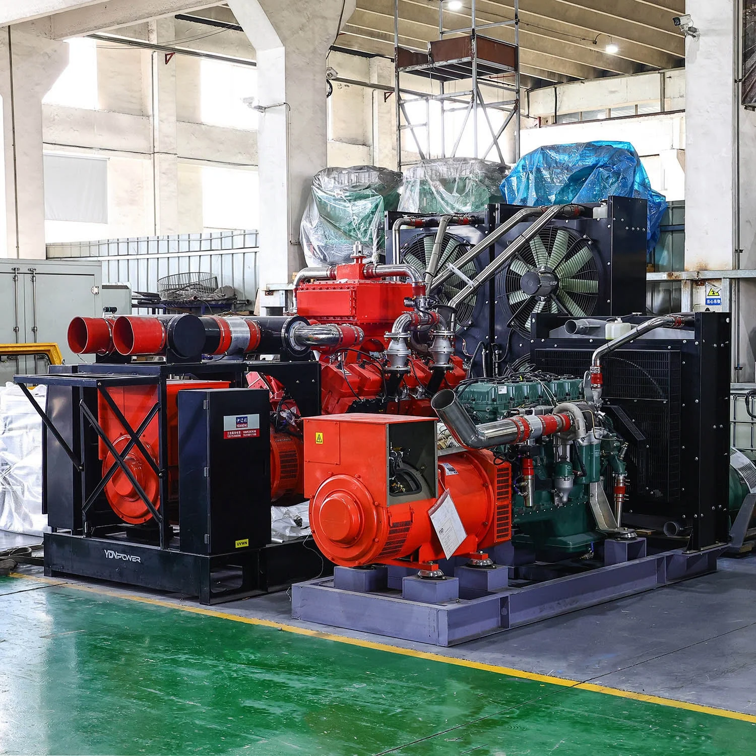 Solution of natural gas generator set 2000kw
