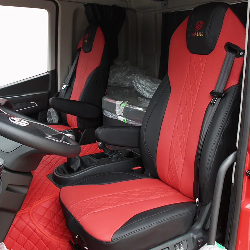 Iveco Stralis Hi Way Eurocargo heavy-duty truck dump series dedicated PVC wear-resistant and anti fouling seat cover