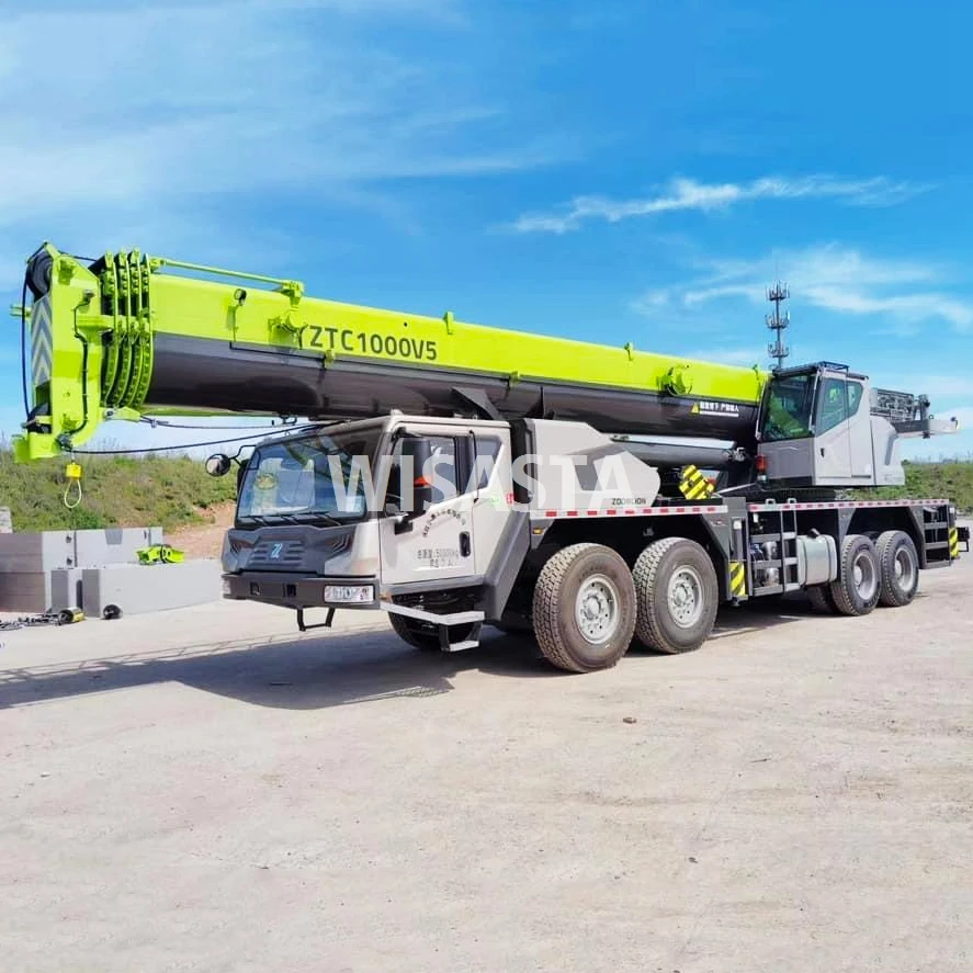 Good Condition Lifting Used Machinery 2021 Zoomlion 110 Tons Telescopic Lifting Machine Mobile Crane Truck