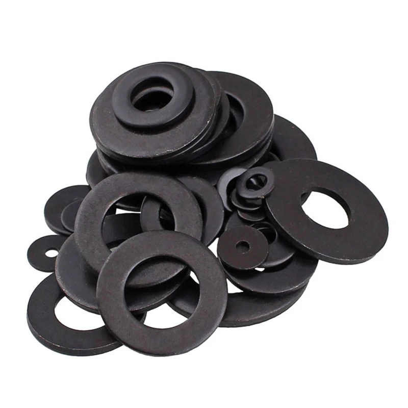 Black Carbon steel Flat washer gasket