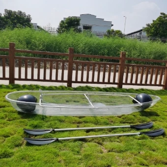 Traditional  PC Side air bag balancing device  Equipped sunshade Awning transparent boat